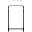 vidaXL Ruhafogó Egyszínű Fekete 80 x 53 x 156 cm
