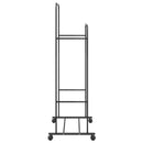 vidaXL Ruhafogó Egyszínű Fekete 80 x 53 x 156 cm