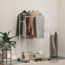 vidaXL Ruhafogó Egyszínű Fehér 80 x 53 x 156 cm