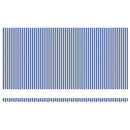 vidaXL Behúzható napellenző Kék és Fehér 600 × 300 cm