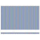 vidaXL Behúzható napellenző Kék és Fehér 450 × 300 cm