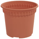 vidaXL Növénycserép 6 pcs Tégla Vörös Ø 12,5 x 10 cm Műanyag