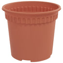 vidaXL Növénycserép 6 pcs Tégla Vörös Ø 15 x 12 cm Műanyag