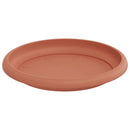 vidaXL Növénycserép 6 pcs Tégla Vörös Ø 17 x 14 cm Műanyag