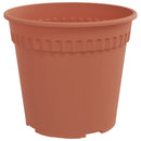 vidaXL Növénycserép 24 pcs Tégla Vörös Ø 19 x 16 cm Műanyag