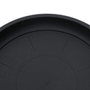 vidaXL Növénycserép 24 pcs Fekete Ø 12,5 x 10 cm Műanyag