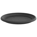 vidaXL Növénycserép 6 pcs Fekete Ø 39 x 32 cm Műanyag