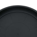 vidaXL Növénycserép 24 pcs Fekete Ø 30 x 25 cm Műanyag