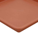 vidaXL Növénycserép 6 pcs Tégla Vörös 28,5 x 28,5 x 22 cm Műanyag