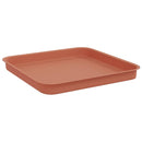 vidaXL Növénycserép 6 pcs Tégla Vörös 28,5 x 28,5 x 22 cm Műanyag