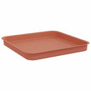 vidaXL Növénycserép 6 pcs Tégla Vörös 33 x 33 x 26 cm Műanyag