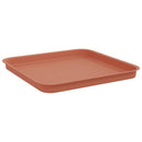 vidaXL Növénycserép 6 pcs Tégla Vörös 38 x 38 x 30 cm Műanyag