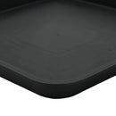 vidaXL Növénycserép 6 pcs Fekete 38 x 38 x 30 cm Műanyag