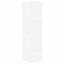 vidaXL Sarokszekrény Fehér 25,5x25x102cm Faanyag