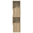 vidaXL Sarokszekrény Fehér 25,5x25x102cm Faanyag