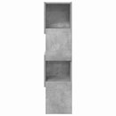 vidaXL Sarokszekrény Fehér 25,5x25x102cm Faanyag