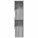 vidaXL Sarokszekrény Fehér 25,5x25x102cm Faanyag