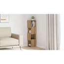 vidaXL Sarokszekrény Artisan tölgy 25,5x25x102cm Faanyag