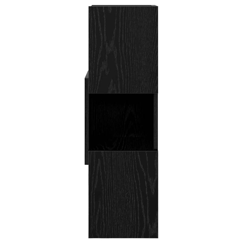 vidaXL Sarokszekrény Fehér 25,5x25x80cm Faanyag