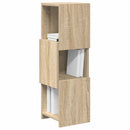 vidaXL Sarokszekrény Sonoma tölgy 25,5x25x80cm Faanyag
