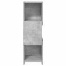 vidaXL Sarokszekrény Fehér 25,5x25x80cm Faanyag