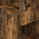 vidaXL Sarokszekrény Fehér 25,5x25x80cm Faanyag