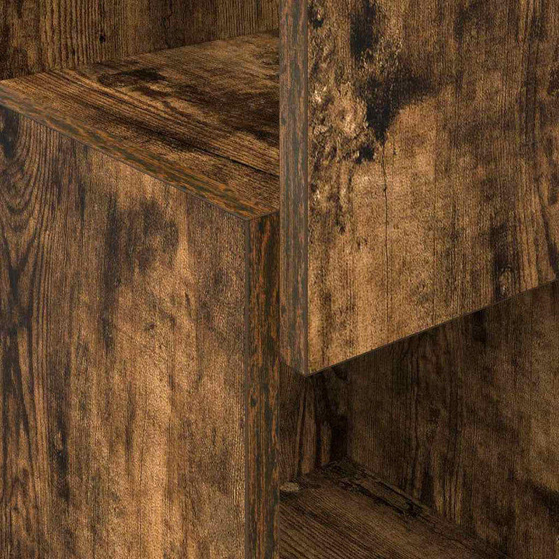 vidaXL Sarokszekrény Fehér 25,5x25x80cm Faanyag