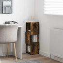 vidaXL Sarokszekrény Fehér 25,5x25x80cm Faanyag