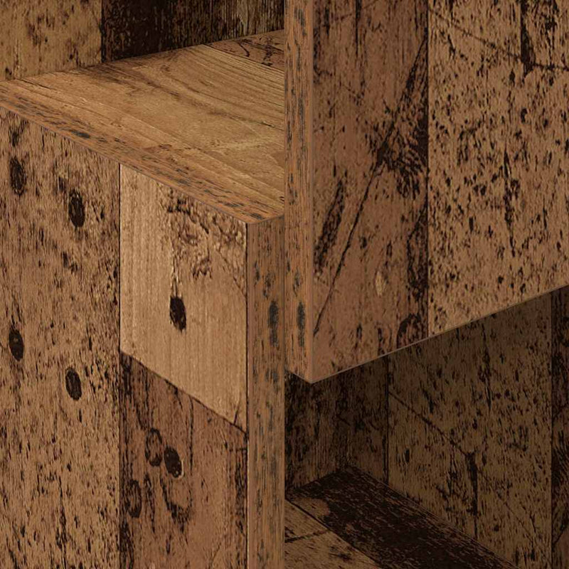 vidaXL Sarokszekrény Fehér 25,5x25x80cm Faanyag