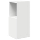 vidaXL Sarokszekrény 25,5x25x55cm Faanyag