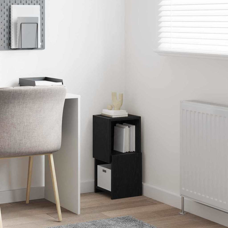 vidaXL Sarokszekrény Fehér 25,5x25x55cm Faanyag