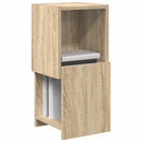 vidaXL Sarokszekrény Sonoma tölgy 25,5x25x55cm Faanyag