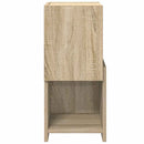 vidaXL Sarokszekrény Sonoma tölgy 25,5x25x55cm Faanyag
