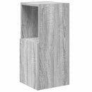 vidaXL Sarokszekrény Szürke Sonoma 25,5x25x55cm Faanyag