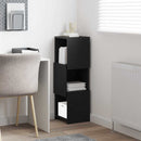 vidaXL Sarokszekrény Fehér 30,5x30x95cm Faanyag