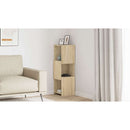 vidaXL Sarokszekrény Sonoma tölgy 30,5x30x95cm Faanyag