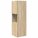 vidaXL Sarokszekrény Sonoma tölgy 30,5x30x95cm Faanyag