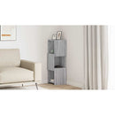 vidaXL Sarokszekrény Szürke Sonoma 30,5x30x95cm Faanyag