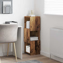 vidaXL Sarokszekrény Fehér 30,5x30x95cm Faanyag