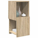 vidaXL Sarokszekrény Sonoma tölgy 30,5x30x65cm Faanyag