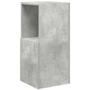 vidaXL Sarokszekrény Beton Szürke 30,5x30x65cm Faanyag