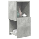 vidaXL Sarokszekrény Beton Szürke 30,5x30x65cm Faanyag