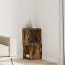 vidaXL Sarokszekrény Fehér 30,5x30x65cm Faanyag