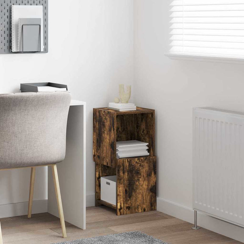 vidaXL Sarokszekrény Fehér 30,5x30x65cm Faanyag