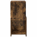 vidaXL Sarokszekrény Fehér 30,5x30x65cm Faanyag