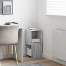 vidaXL Sarokszekrény Fehér 30,5x30x65cm Faanyag