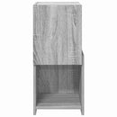vidaXL Sarokszekrény Szürke Sonoma 30,5x30x65cm Faanyag