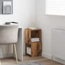 vidaXL Sarokszekrény Fehér 30,5x30x65cm Faanyag