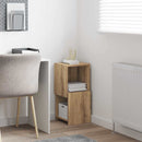 vidaXL Sarokszekrény Fehér 30,5x30x65cm Faanyag