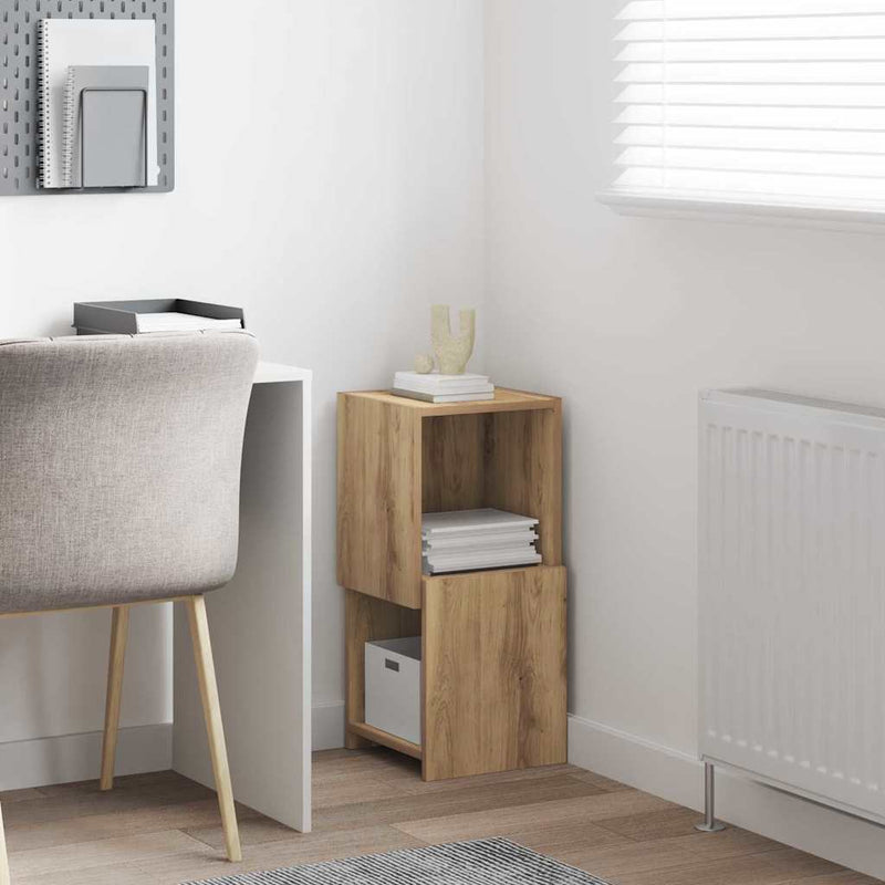 vidaXL Sarokszekrény Fehér 30,5x30x65cm Faanyag